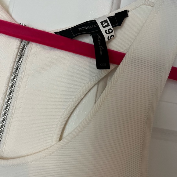 White body con dress BCBG size xxs - Picture 2 of 2